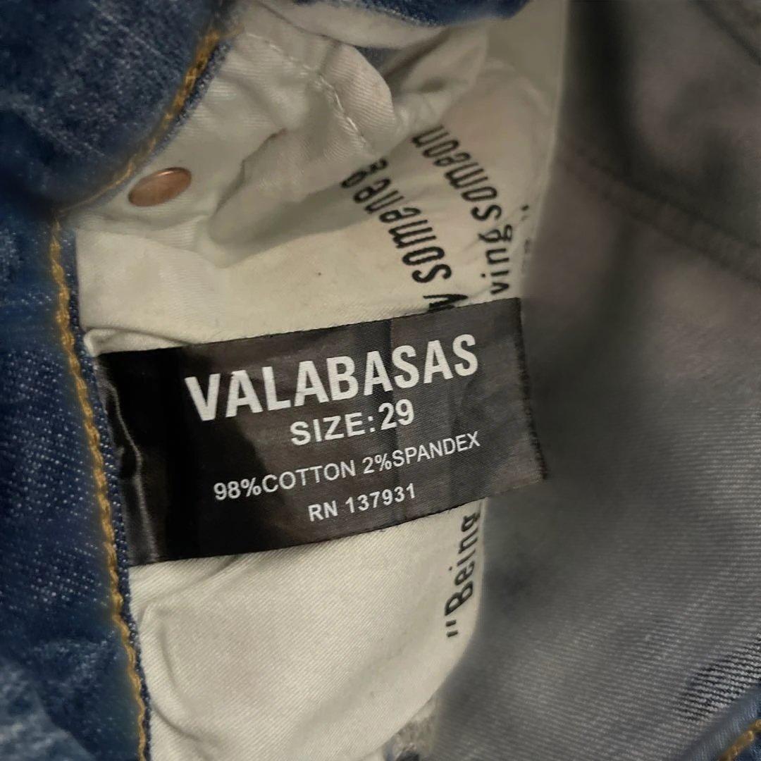 【VALABASAS】リップタイドスタックドジーンズ タグ付き