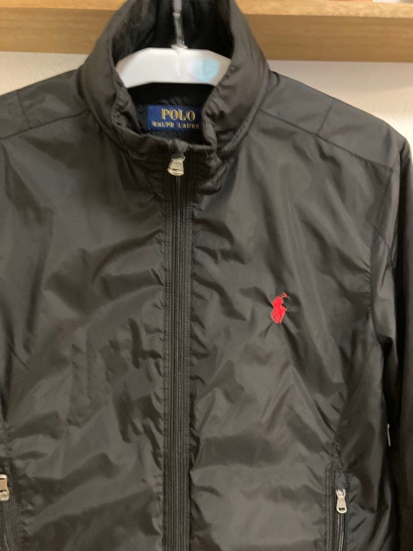 極美品　ラルフローレン　中綿ナイロンジャケット　フード収納可　短丈　サイズXS