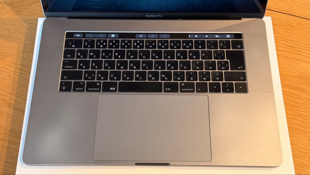 MacBook Pro 15インチ スペースグレー 本体 1TB 元箱付き