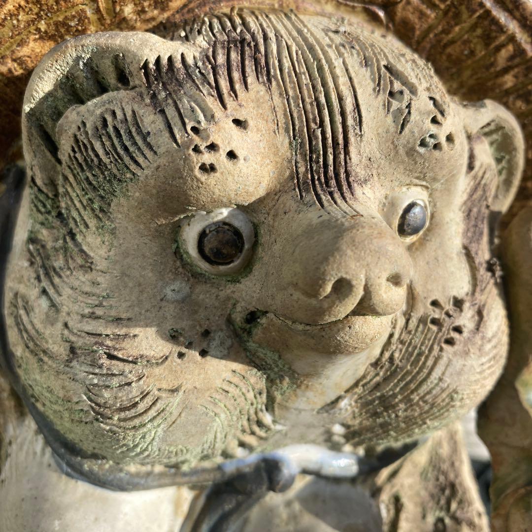 狸の陶器置物 約40cm 信楽焼