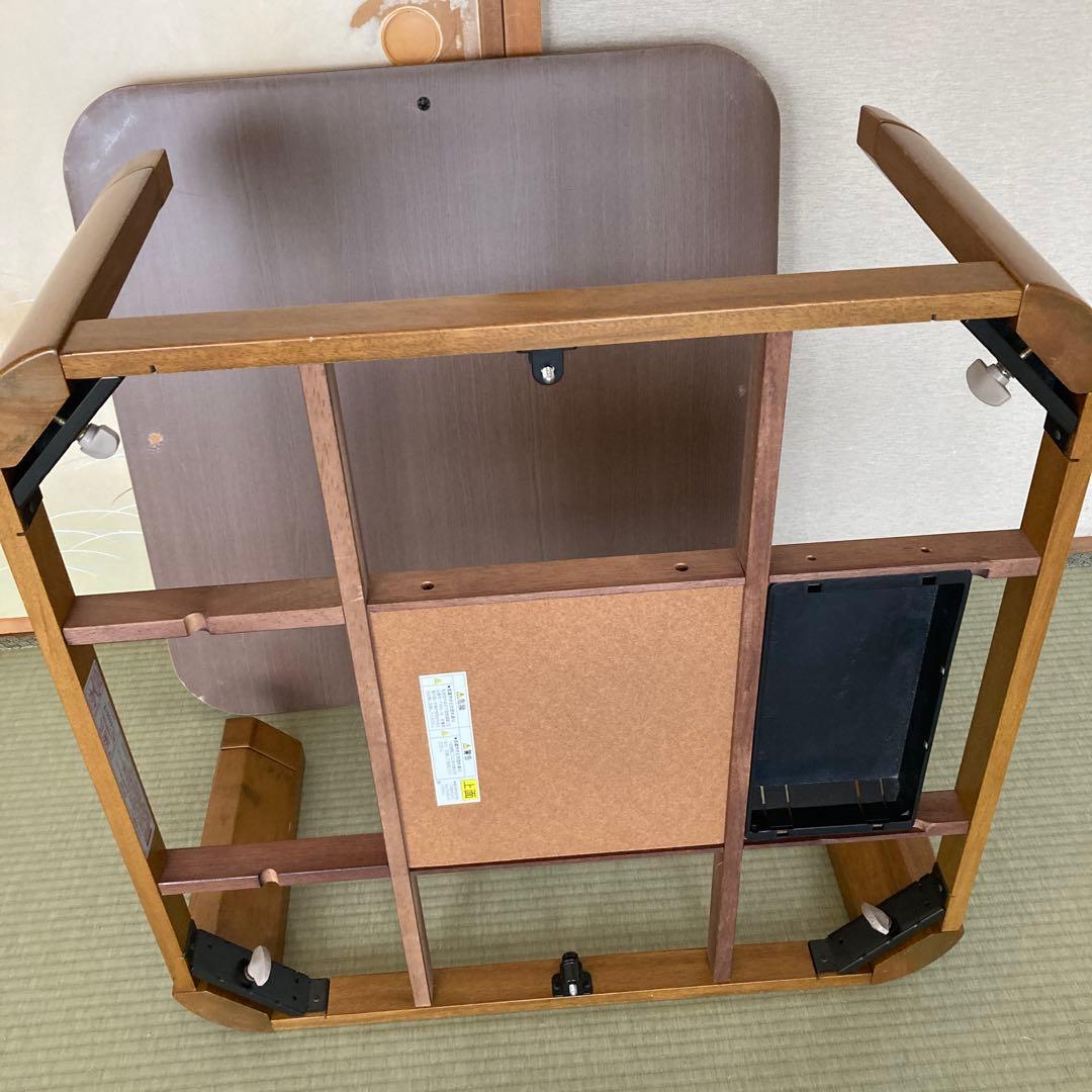 木製 正方形 こたつ 電気式