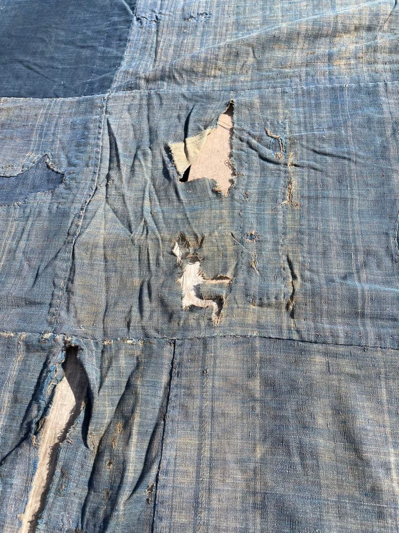 襤褸 本物 古布 大判 ② 寄せ布