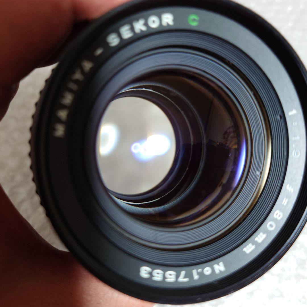 レンズ(単焦点) MAMIYA SEKOR C 80mm f1.9