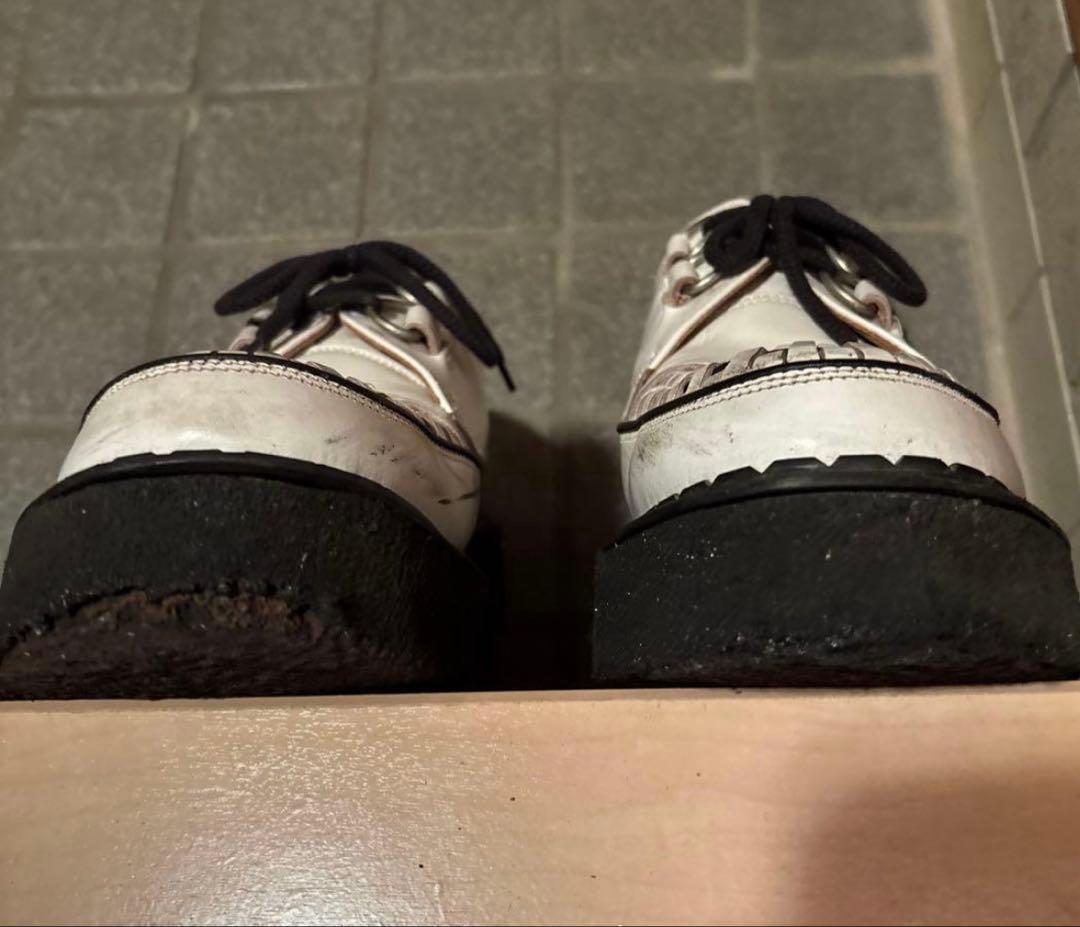 ジョージコックス ラバーソール　ギブソン　白