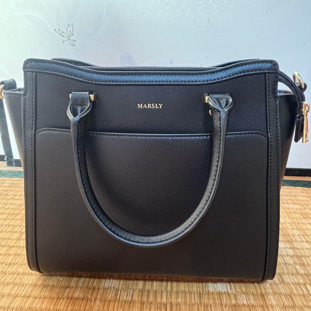 MARSLY フラップバッグ 痛バ ブラック ゴールド