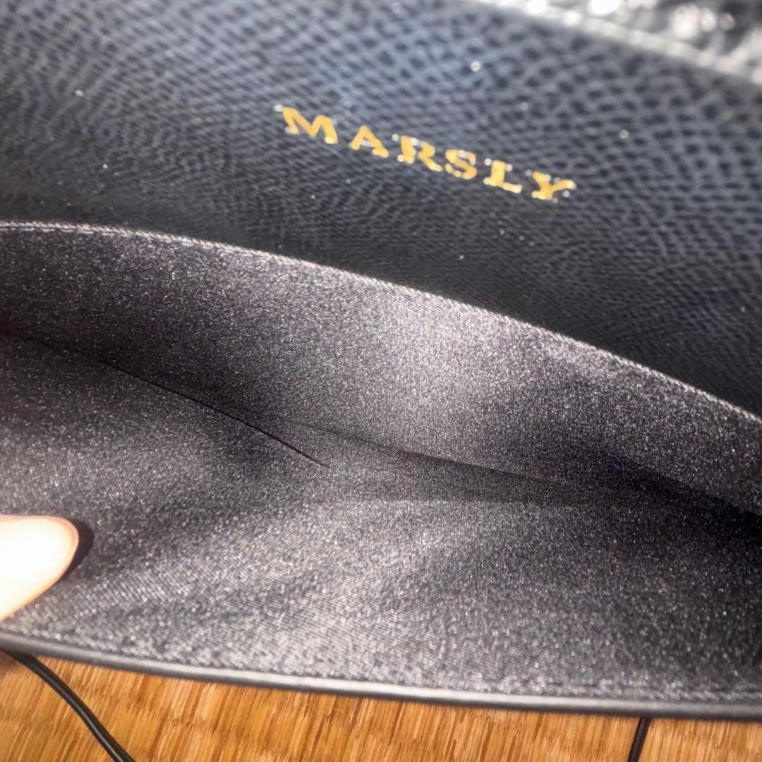 MARSLY フラップバッグ 痛バ ブラック ゴールド