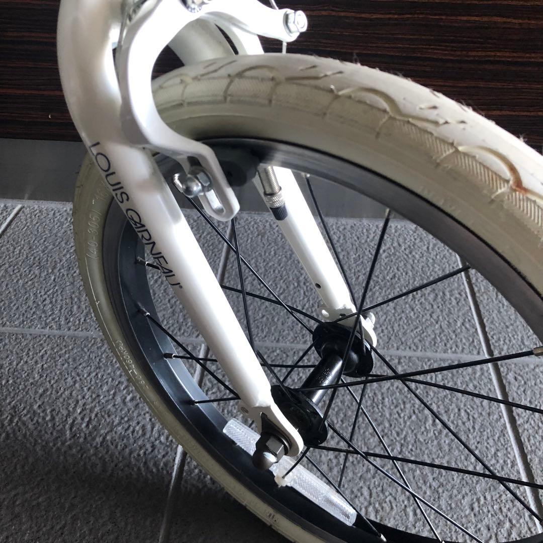 LOUIS GARNEAU ルイガノ キッズ ホワイト 16インチ【美品】