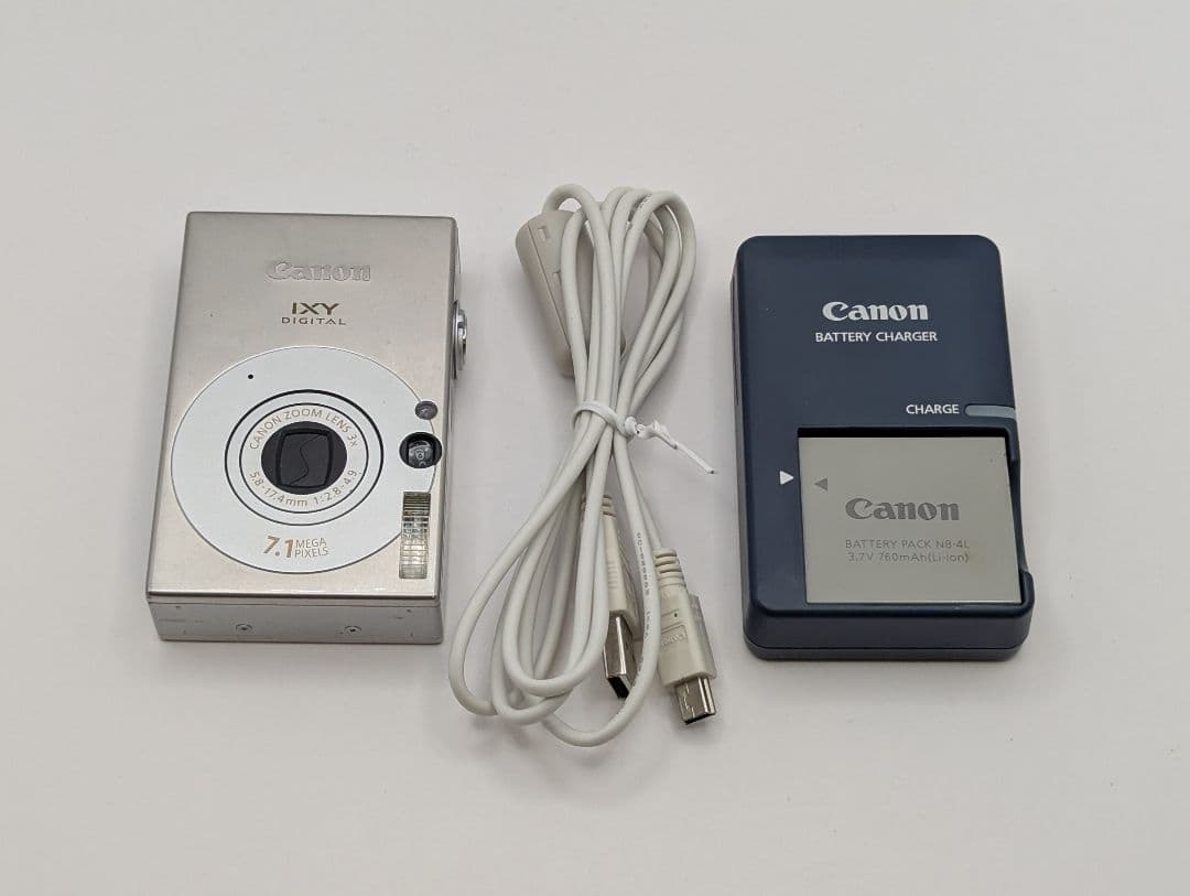 Canon IXY DIGITAL 10 シルバー