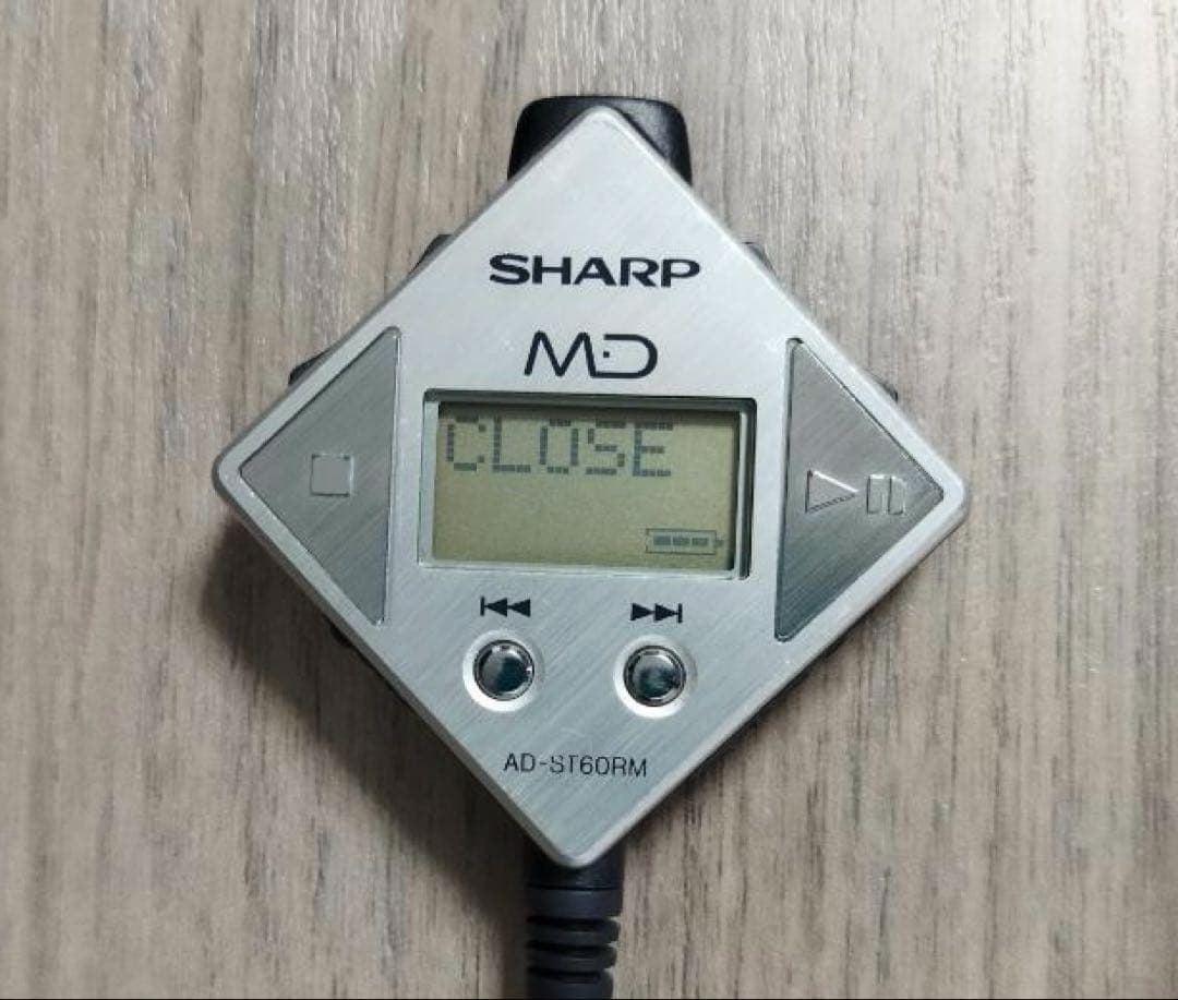 MDヘッドホンプレーヤー MD-ST60-A 【ジャンク】