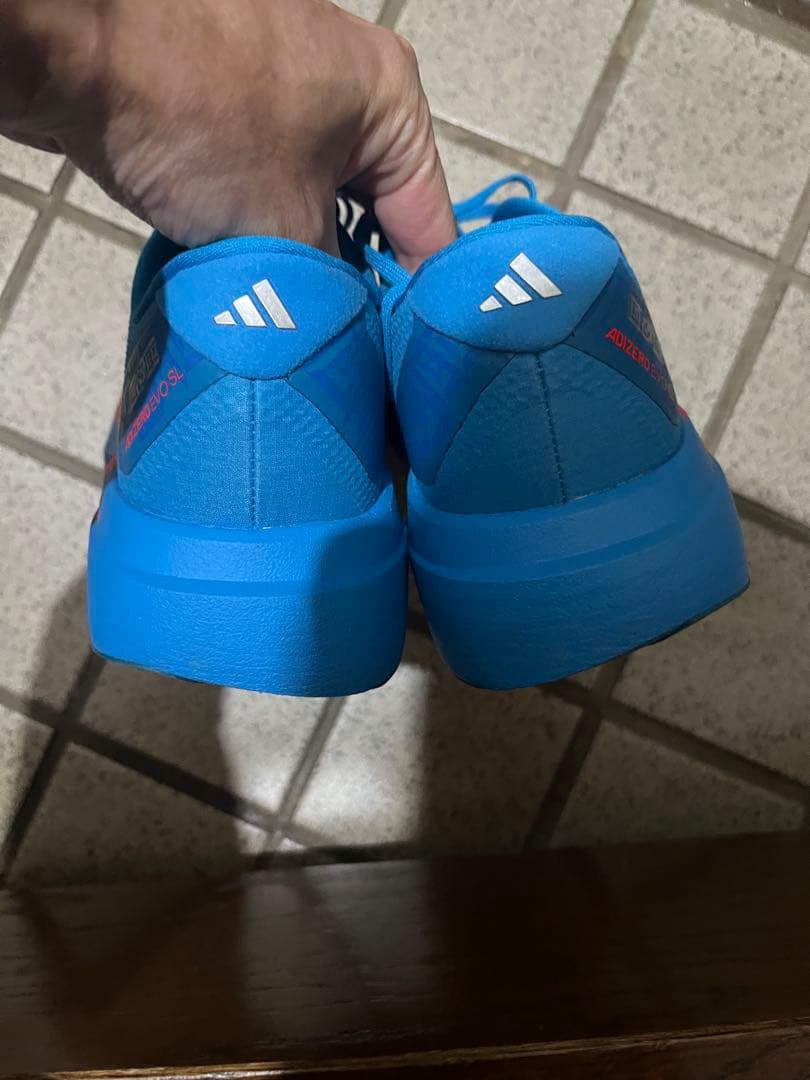 アディダス　アディゼロエボSLウーブン メンズ25.0cm