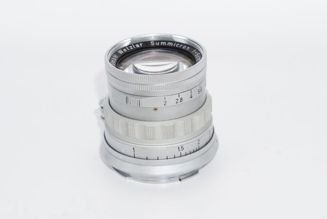 Ernst Leitz Summicron 5cm f/2 レンズ