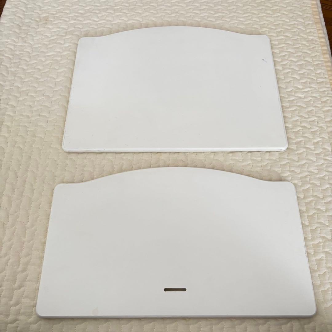 ストッケ　トリップ トラップ　ベビーチェア+ベビーセット　ホワイト②