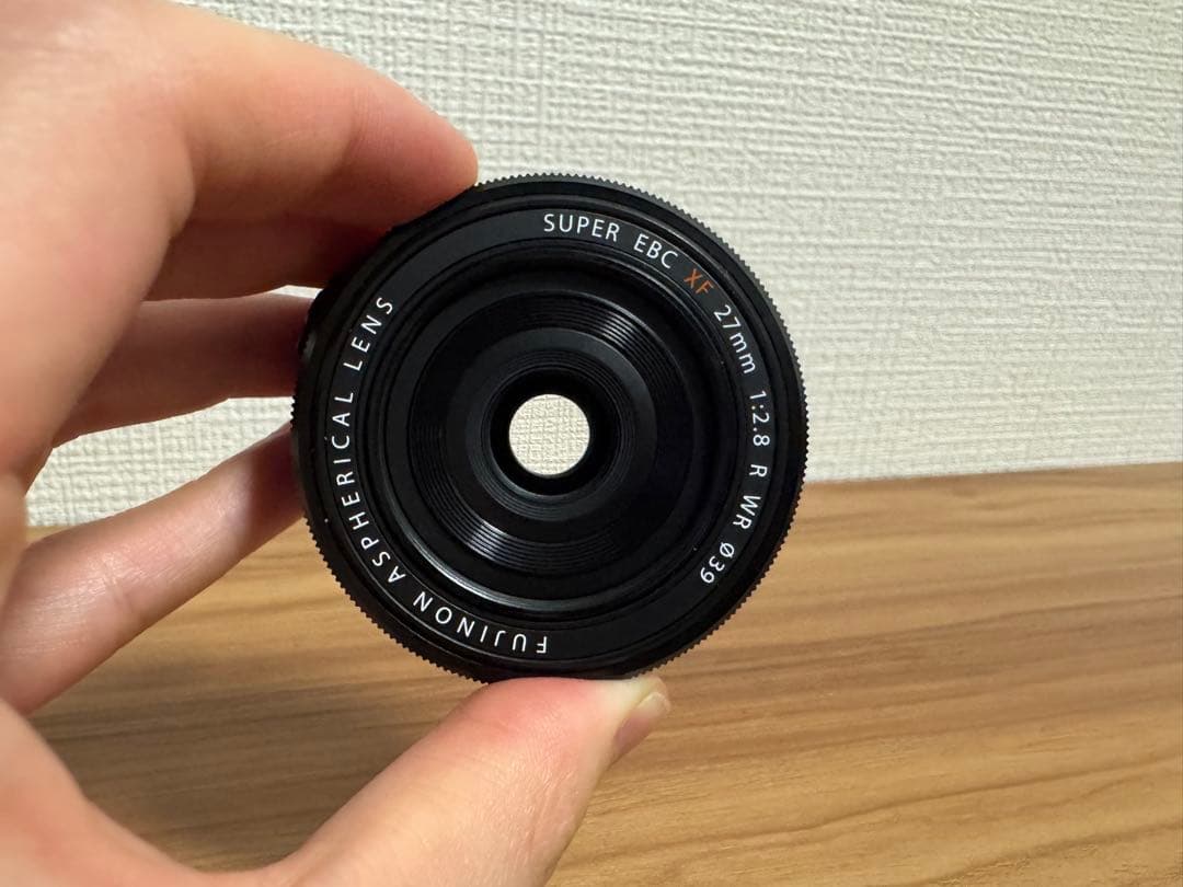 レンズ(単焦点) fujifilm xf27mmf2.8 r wr