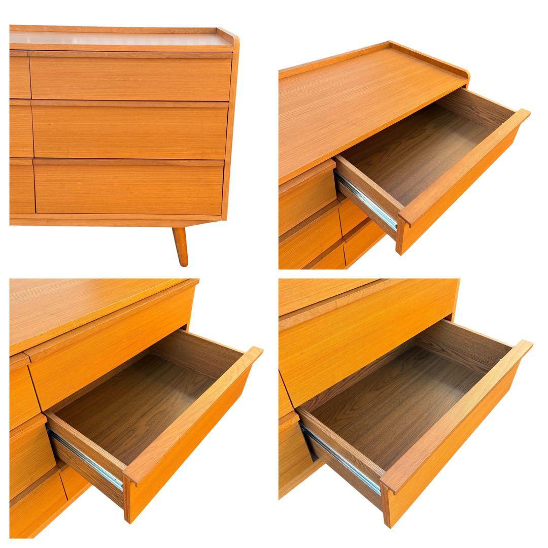 unico ウニコ ALBERO アルベロ ワイドチェスト 3段 廃盤 北欧風