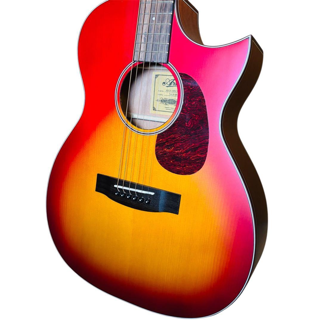 【極美品】Aria 101CE MTCS エレアコ