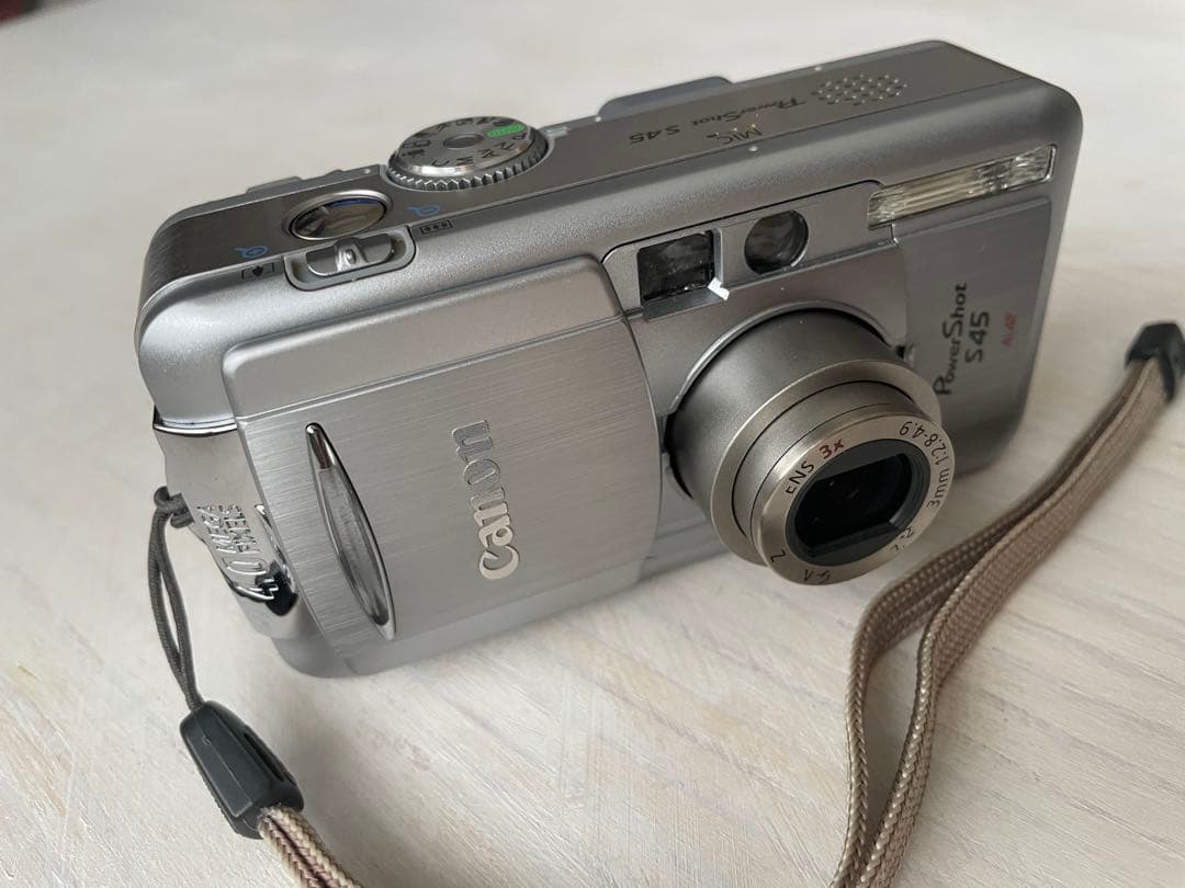 【動作確認済み】 Canon PowerShot S45 シルバー