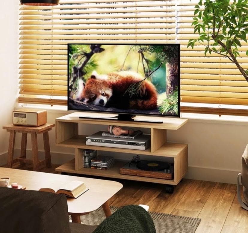 ❤24-37V対応❣組立簡単♪❤テレビ台☆ローボード・キャスター付き