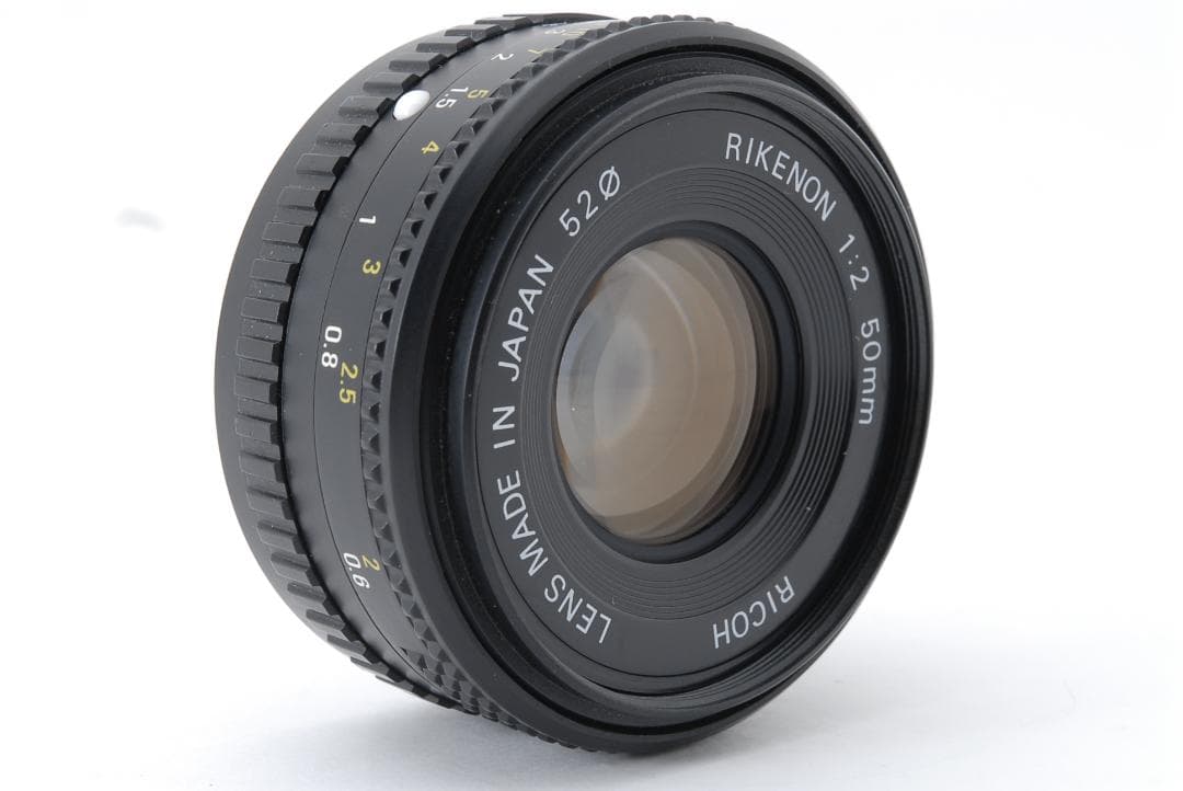 【美品】 RIKENON 50mm 1:2 リケノン リコーRICOH 希少