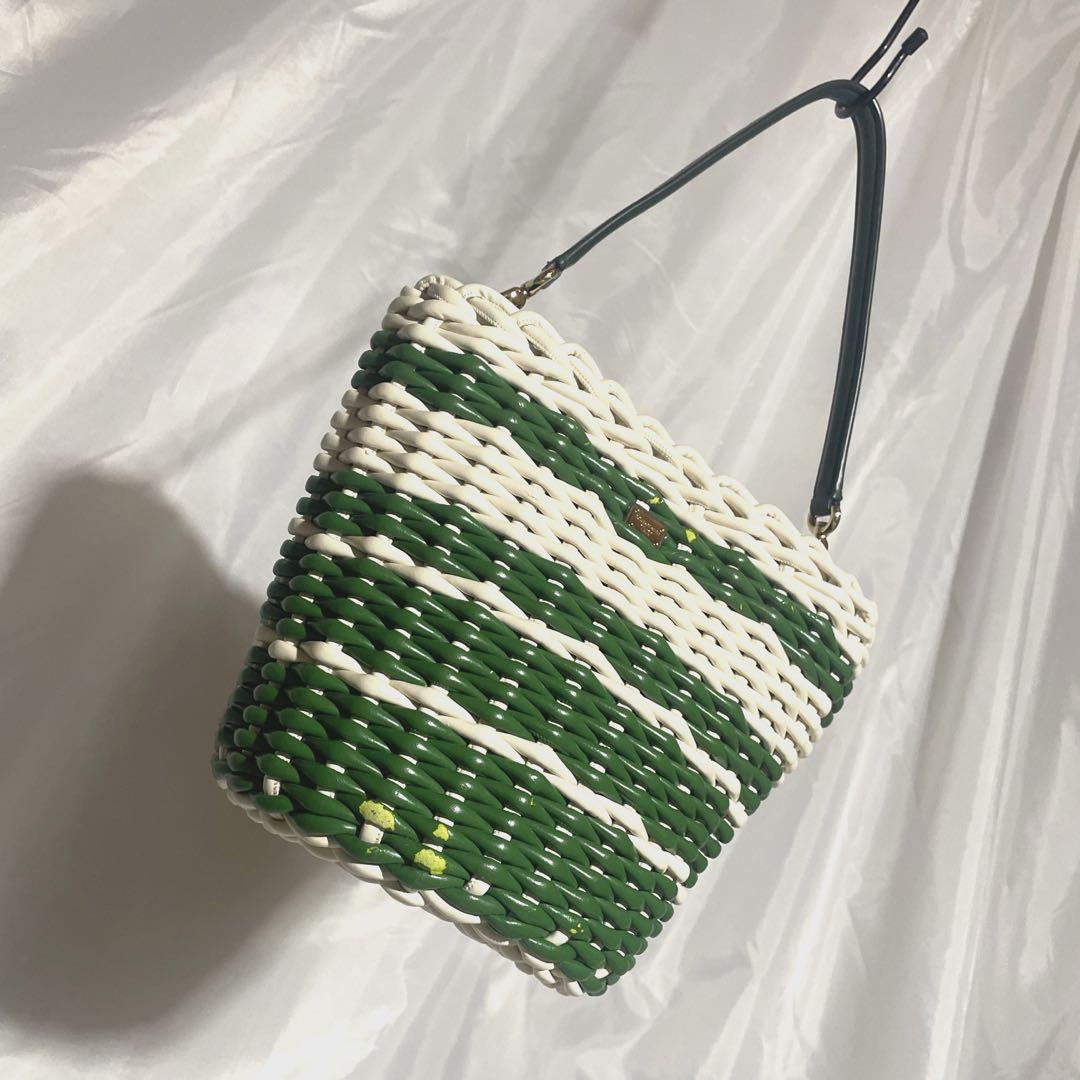 Dolce&Gabbanaドルチェ＆ガッバーナ レザーカゴバッグ