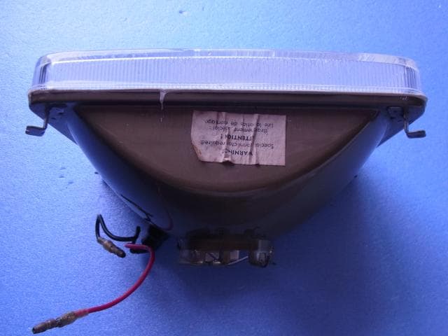 当時物　CIBIE　角目　シビエ　ヘッドライト　ヘッドランプ　カフェレーサー