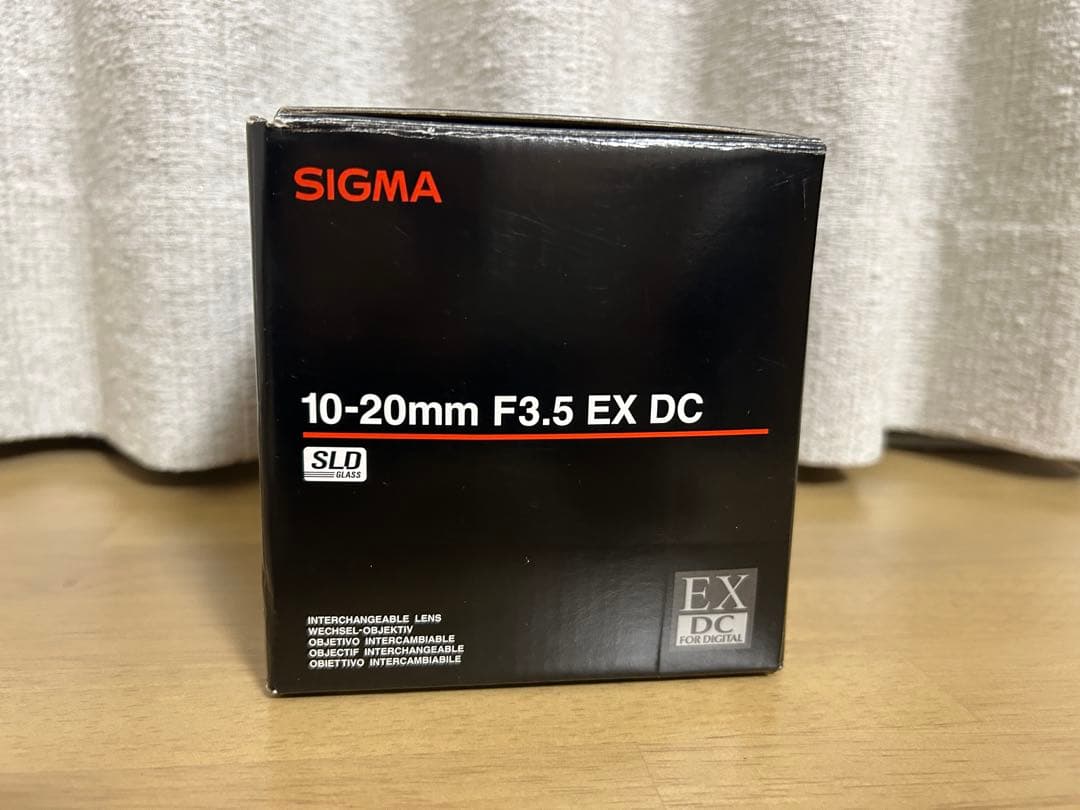 SIGMA 10-20mm F3.5 EX DC 専用ケース付き#109