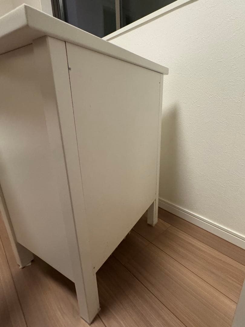 IKEA イケア　ヘムネス　HEMNES チェスト　ホワイト　白　ナイトテーブル