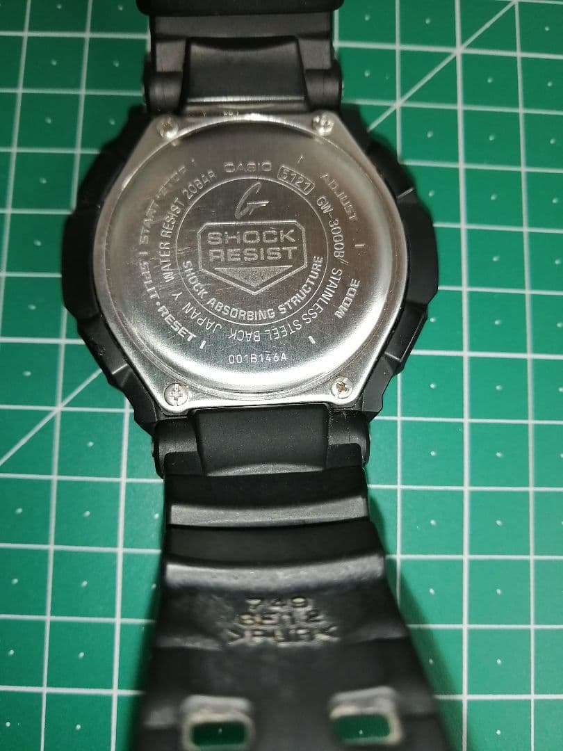 カシオ　G-shock GW-3000B 洗浄済み