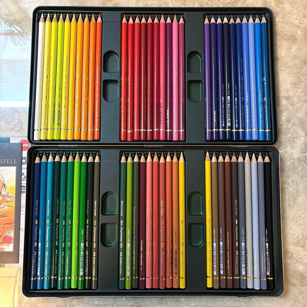 Faber-Castell ポリクロモス色鉛筆 60本セット
