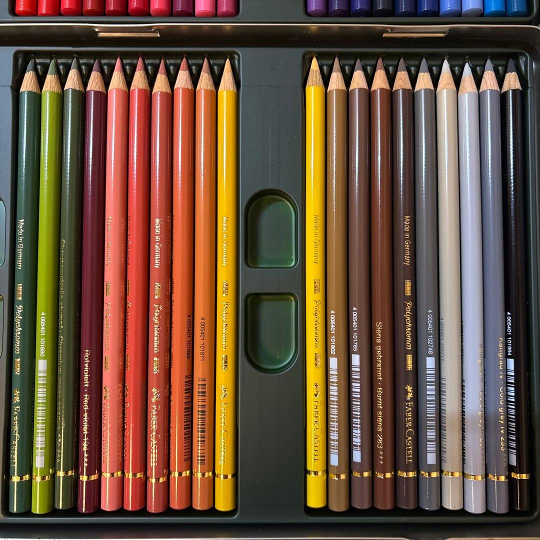 Faber-Castell ポリクロモス色鉛筆 60本セット