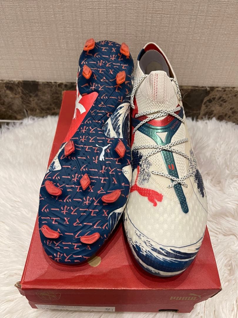 国内未発売 プーマフューチャー7アルティメットFG/AG グレートウェーブ