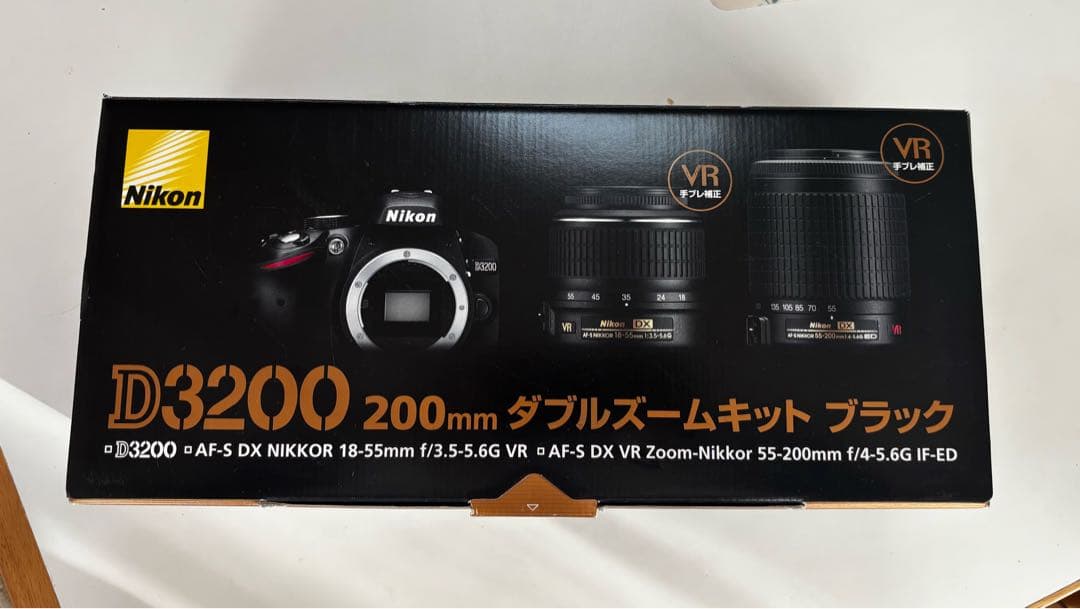Nikon D3200 ニコン 一眼レフカメラ　ダブルズームレンズキット