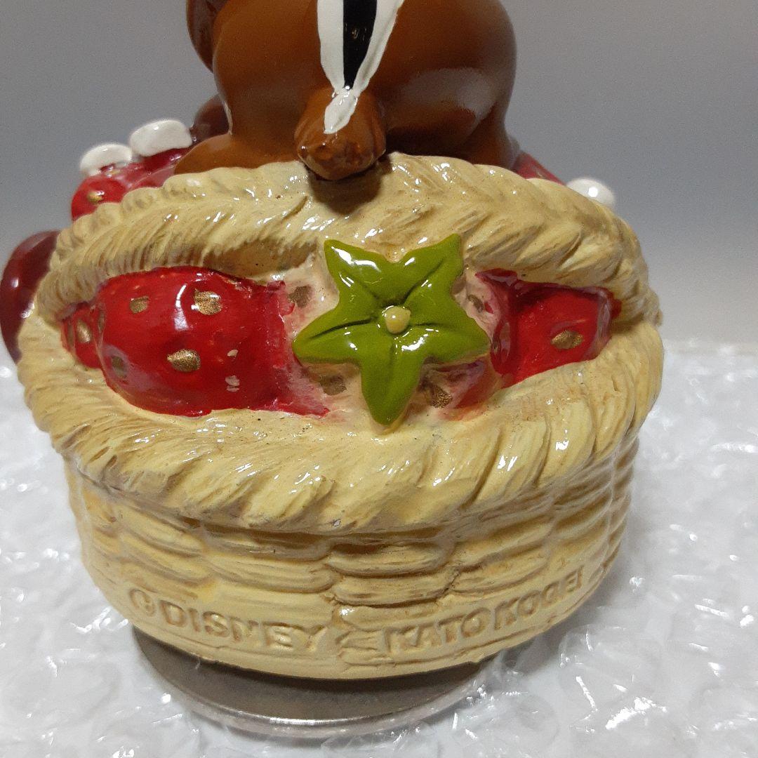 加藤工芸 ディズニー チップとデール ミニオルゴール