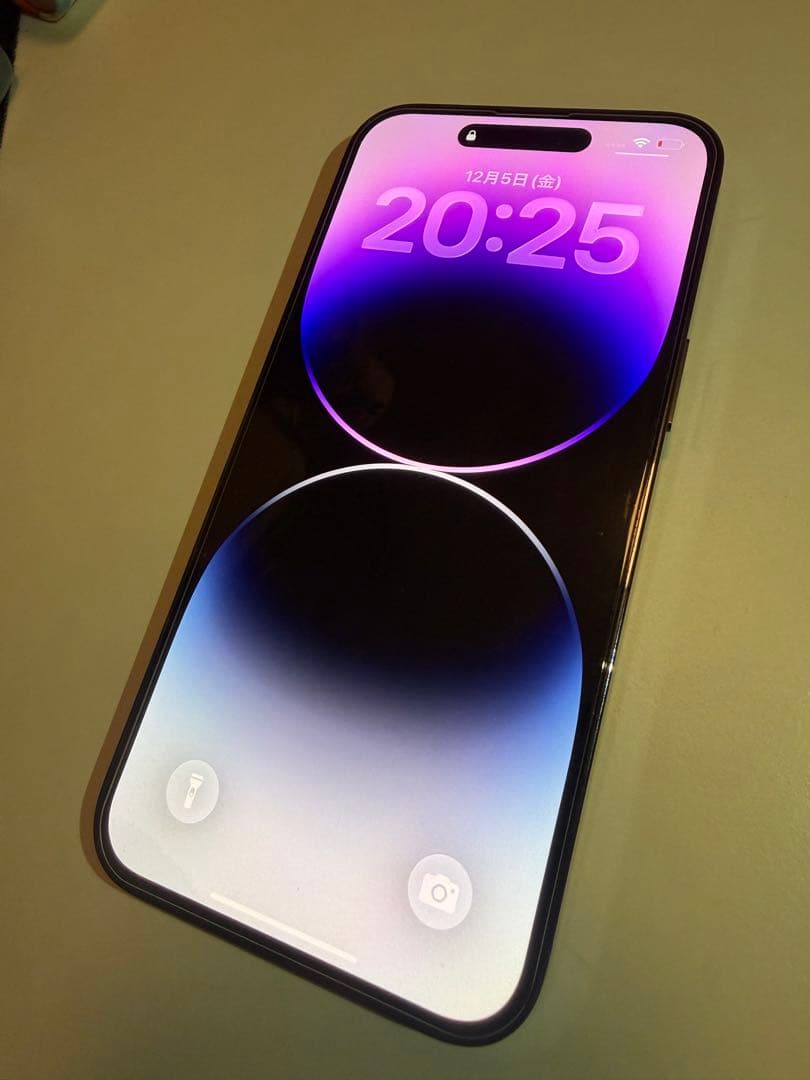 ☆美品傷なし☆ iPhone 14 Pro Max ディープパープル 256GB