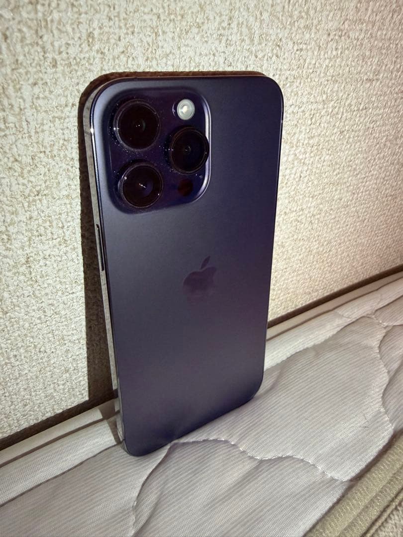 ☆美品傷なし☆ iPhone 14 Pro Max ディープパープル 256GB
