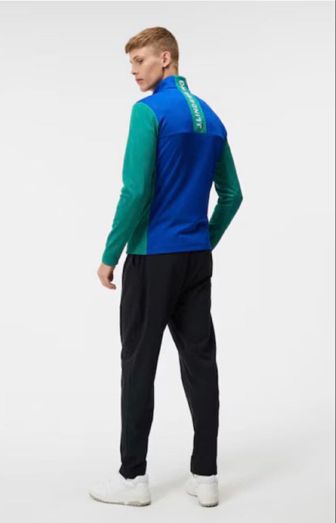 新品　ジェイリンドバーグ　メンズ　ストレッチ　ゴルフウェア　裏起毛　M