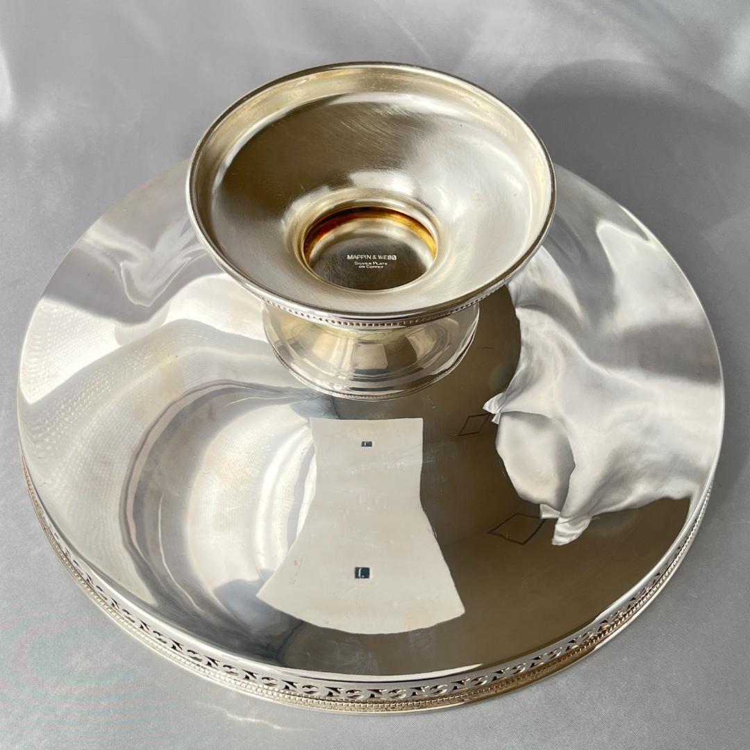 【Mappin&Webb】 マッピンアンドウェッブ コンポート 27cm