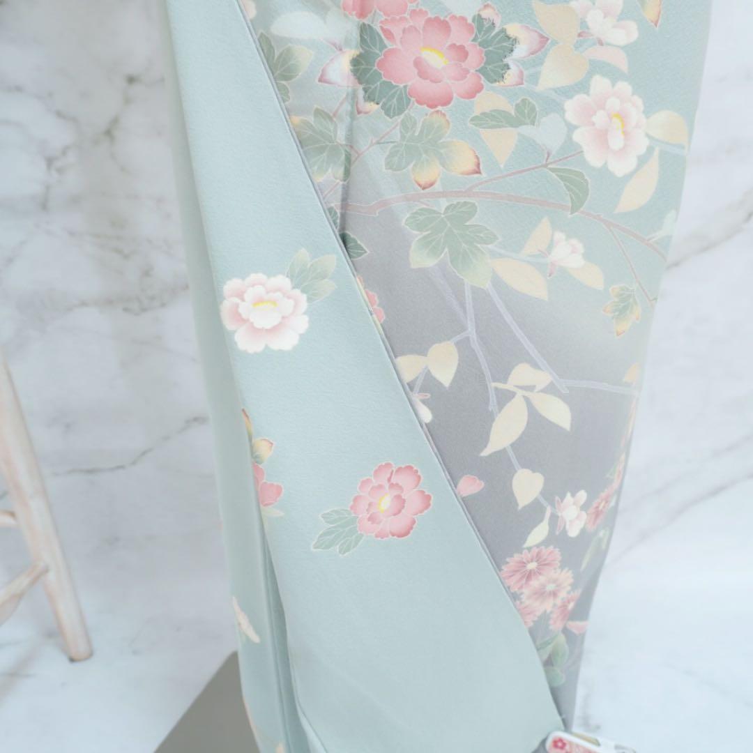 訪問着 フルセットa490卒業式　入学式　お宮参り　結婚式　七五三　落款