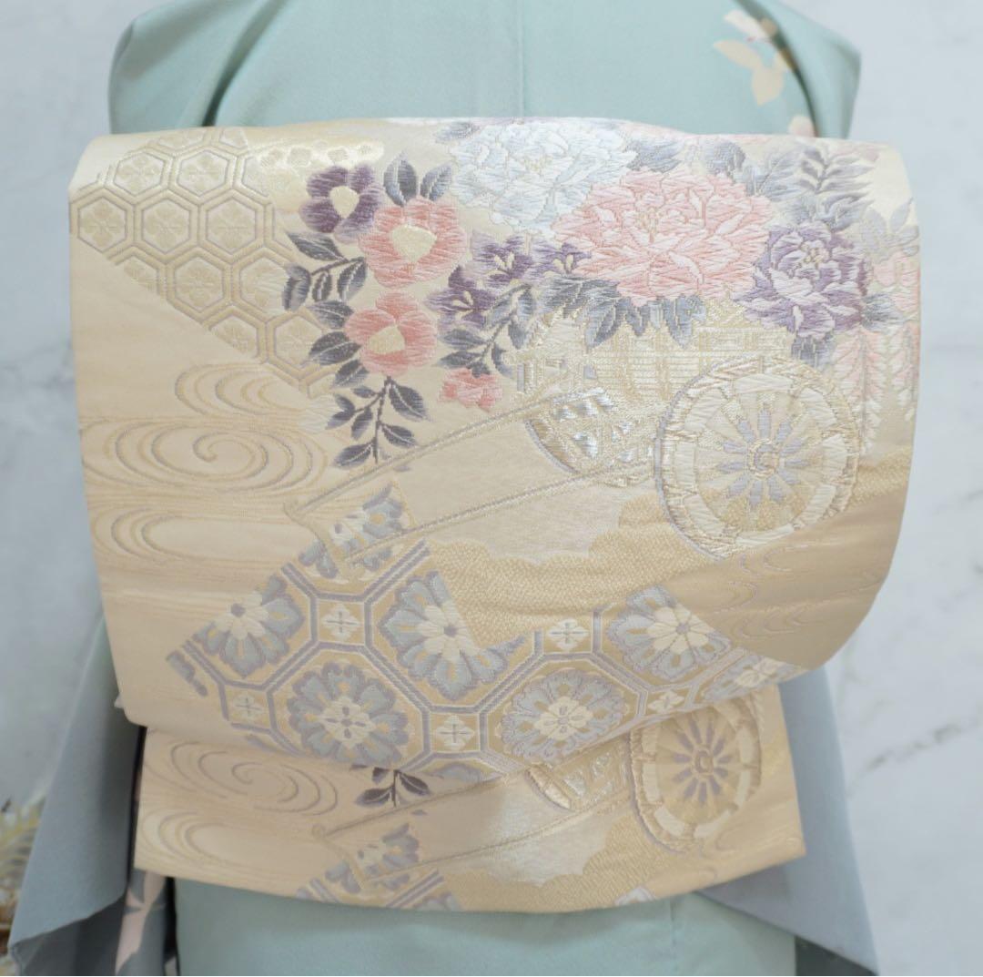 訪問着 フルセットa490卒業式　入学式　お宮参り　結婚式　七五三　落款