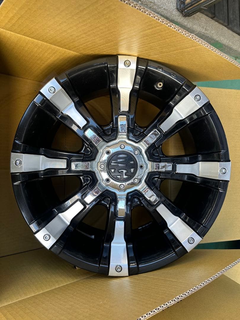 【にいちゃん】17インチ クリムゾン ブラック アルミホイール 2/4