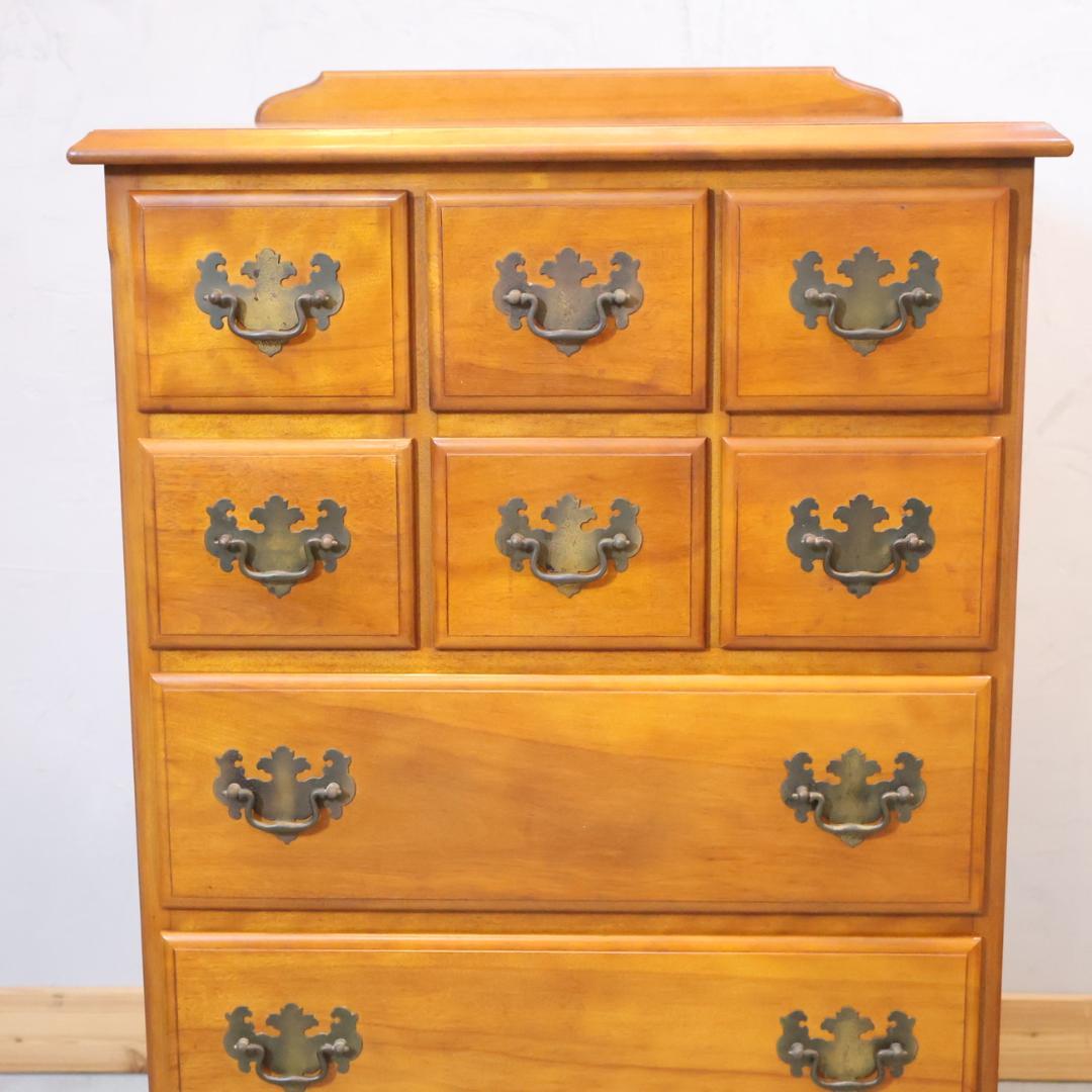 Daniel 横浜クラシック家具 ダニエル 6段チェスト アーリーアメリカン