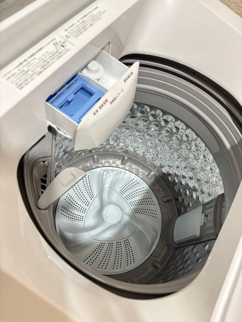 【美品】2024年製　ニトリ　縦型洗濯機 6キロ　たのメル便　送料込み