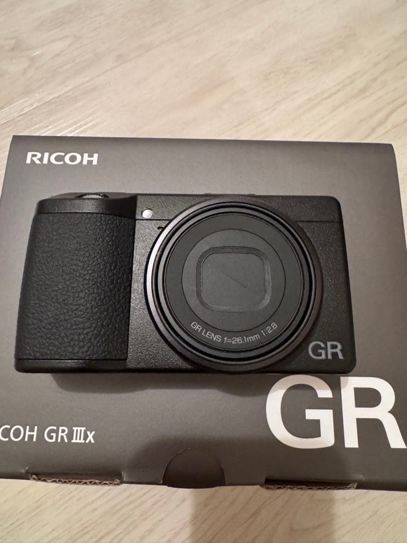 美品　RICOH リコー GR IIIx コンパクトデジタルカメラ　保証付