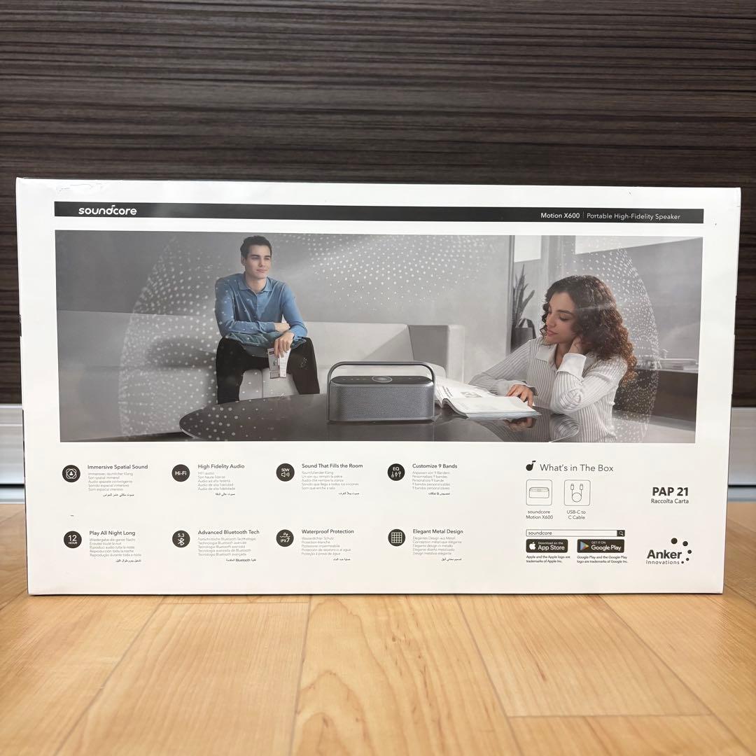 【新品・未開封】soundcore Motion X600 ワイヤレススピーカー