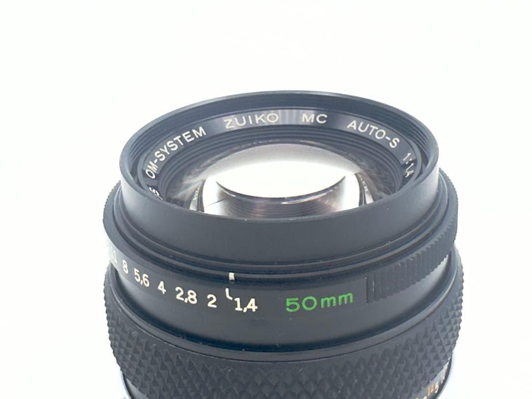フィルムカメラ OLYMPUS OM-SYSTEM ZUIKO AUTO-S 50mm f1.4
