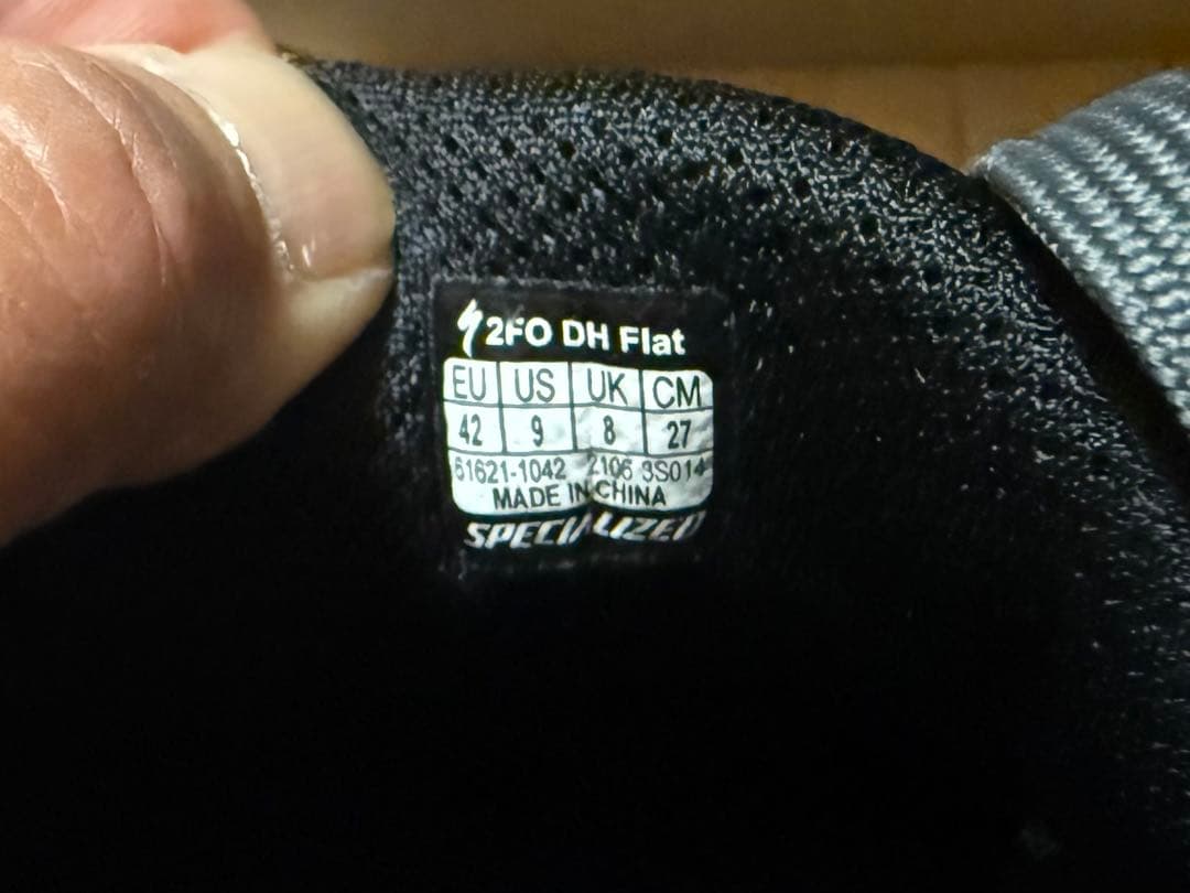 新品 SPECIALIZED 2FO DH FLAT SHOES 27cm