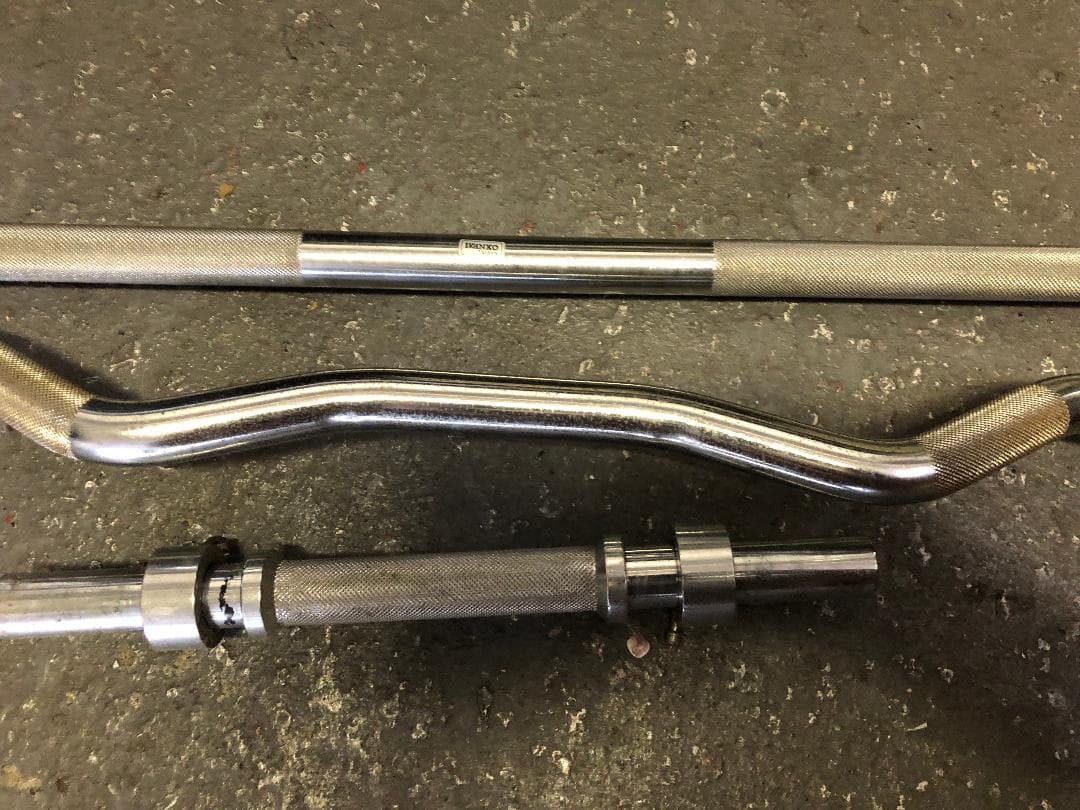 バーベルセット フラットベンチ付き