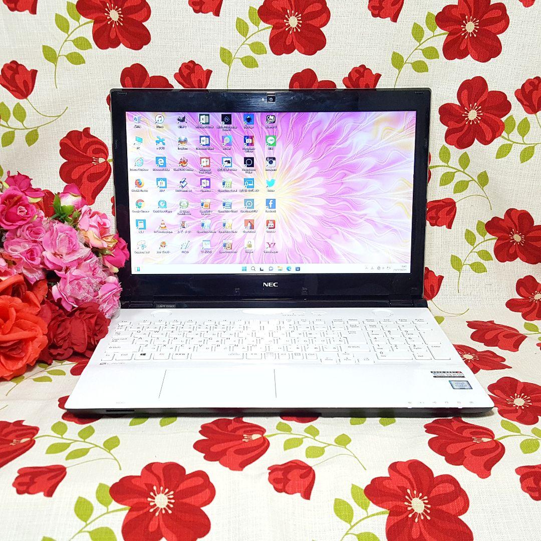 Win11/6世代Core-i7/新品SSD512GB/メモリ8GB/LAVIE