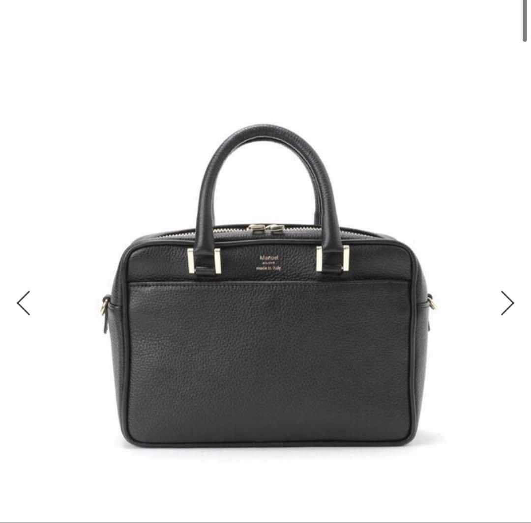 Manuel MILANO/マニュエルミラノ 別注 レザーバッグ MIDI