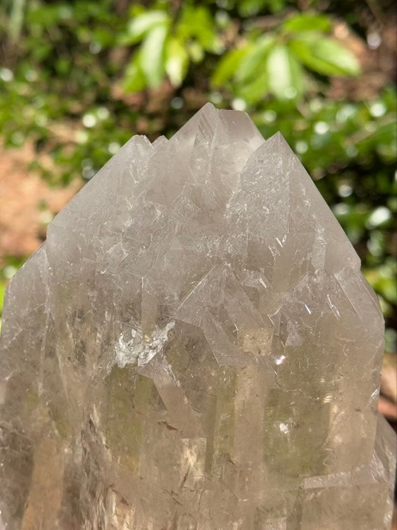 4.2kg特大水晶・虹入・オーラフレーム・ヒマラヤ スカルドゥ産カテドラル水晶