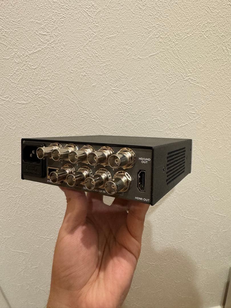 Blackmagic MultiView 4｜4入力マルチビュー｜動作確認済